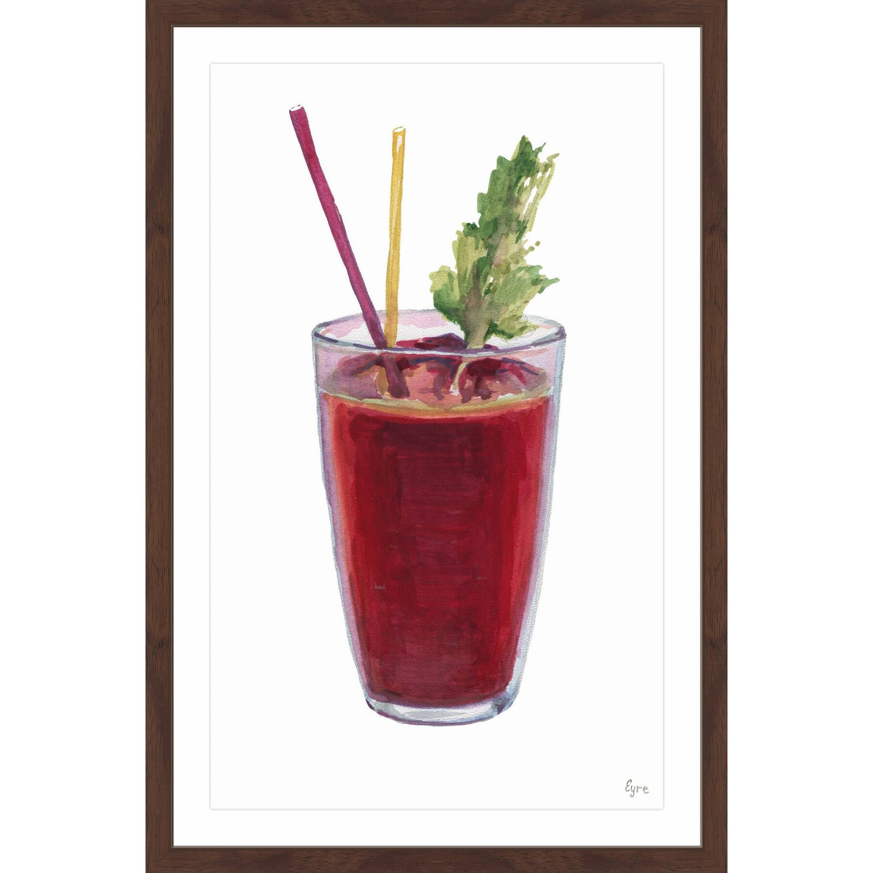 'Bloody Mary' Framed Painting Print Bed Bath & Beyond 16202083