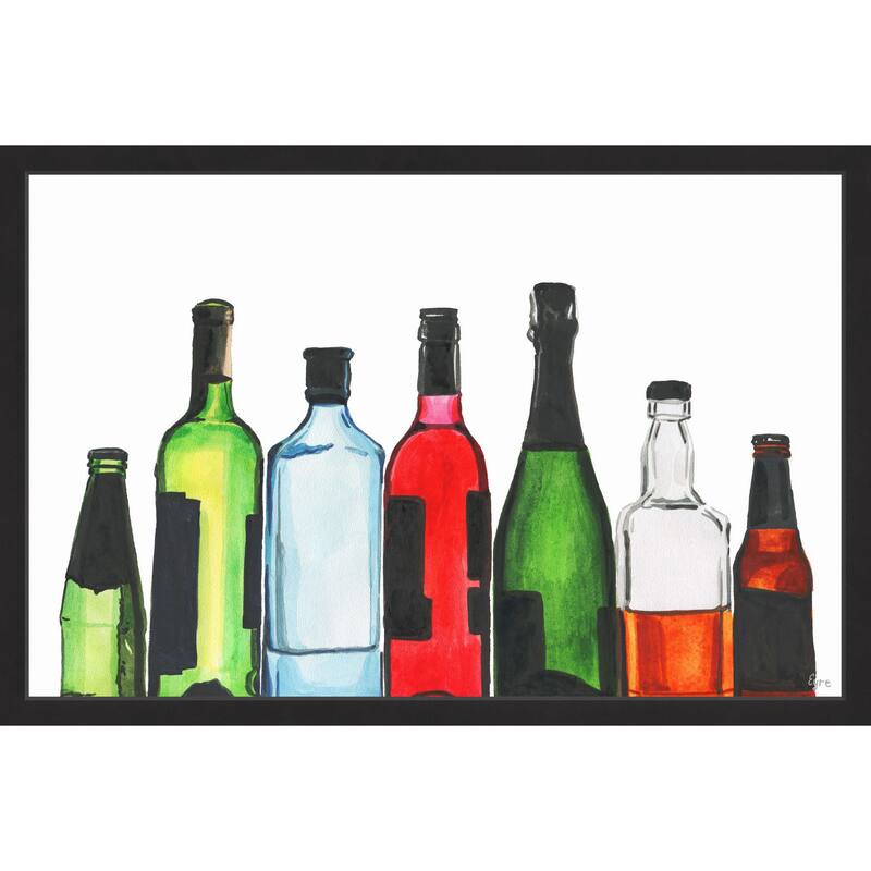 'Open Bar' Framed Painting Print