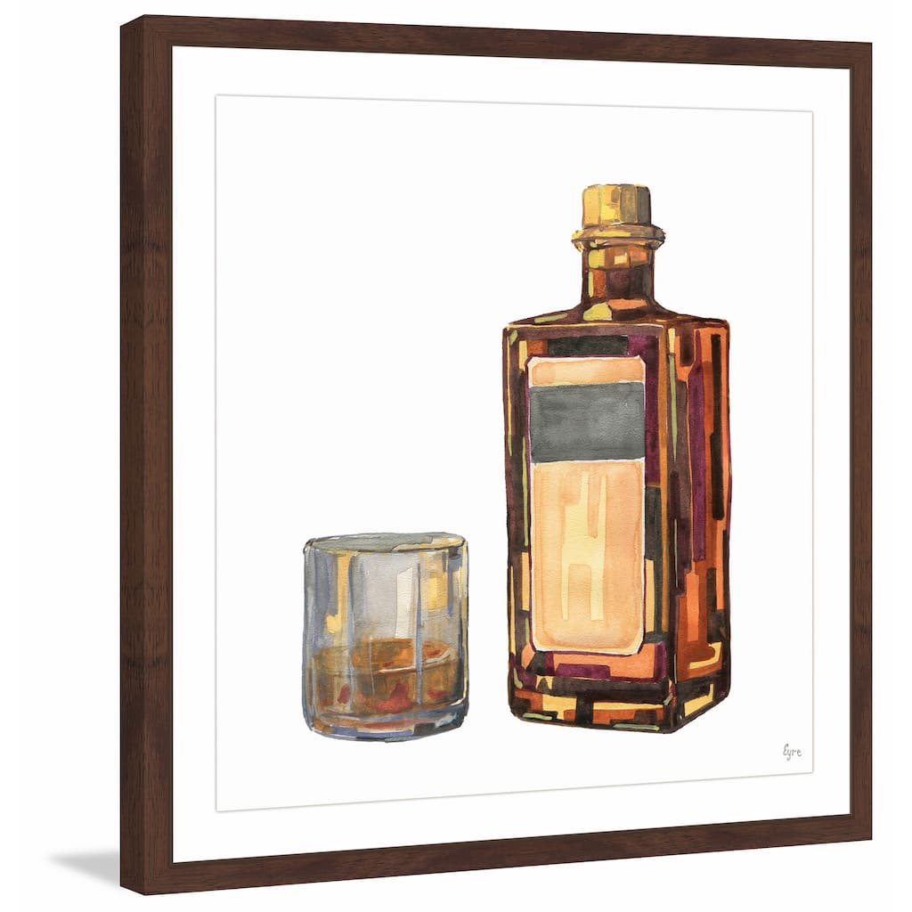 'Bourbon Time' Framed Painting Print