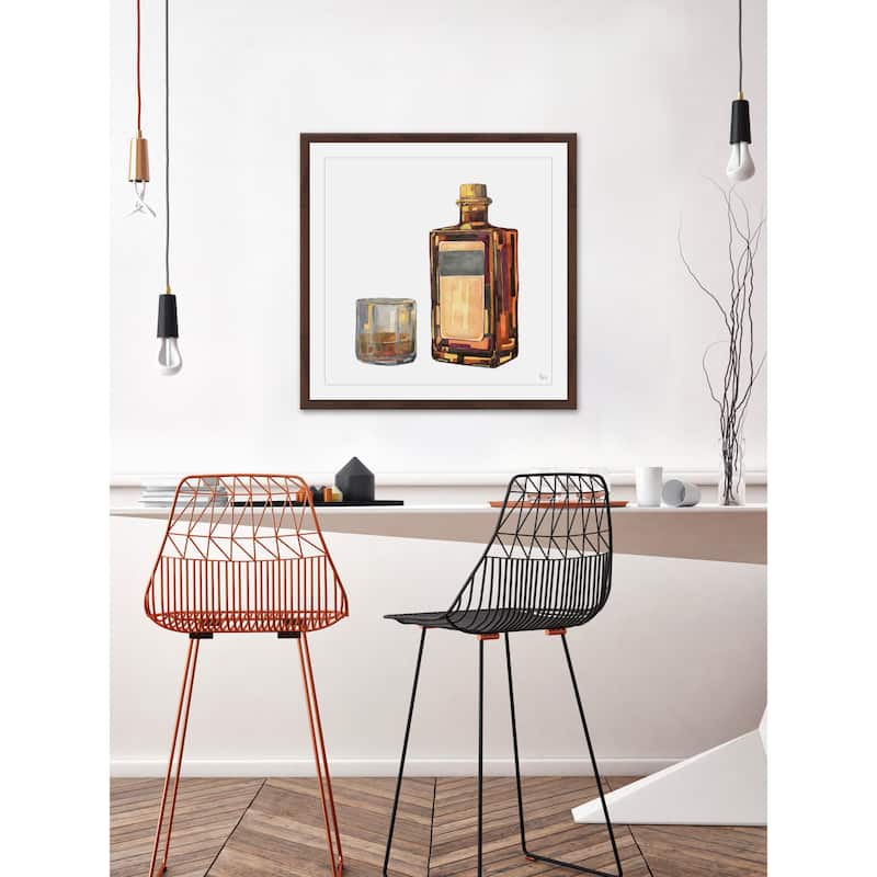 'Bourbon Time' Framed Painting Print