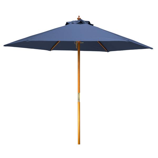 Shop 8 Wood Frame Patio Umbrella By Trademark Innovations Overstock 16253610