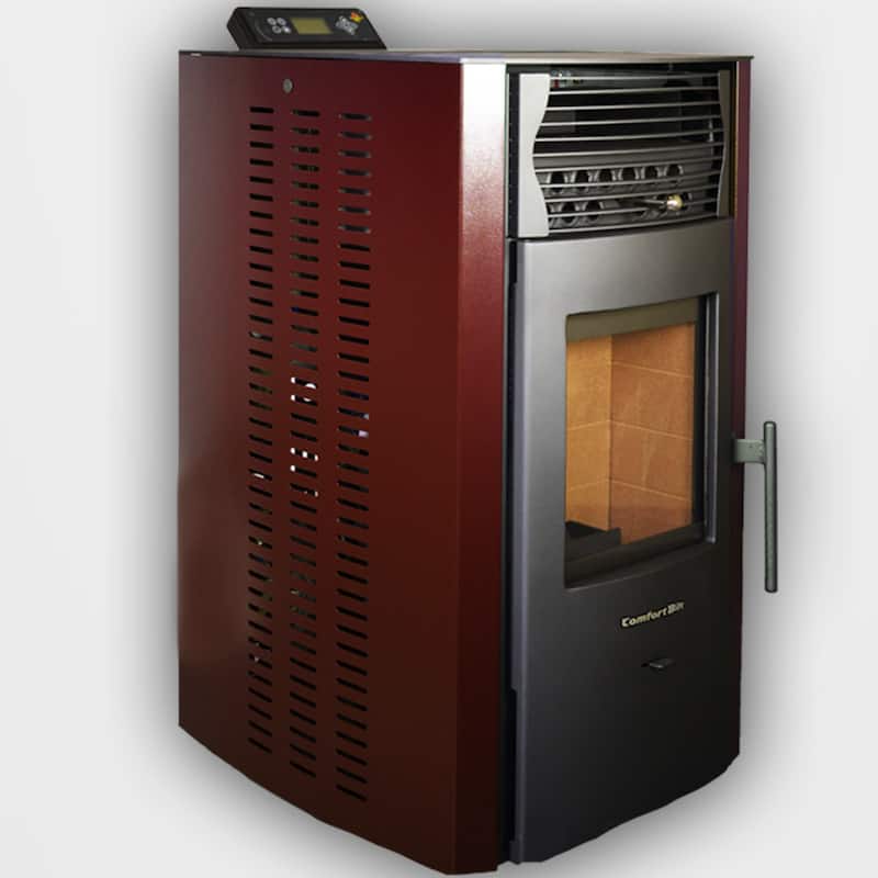 HP50 Burgundy Comfortbilt Pellet Stove 42,000 BTU