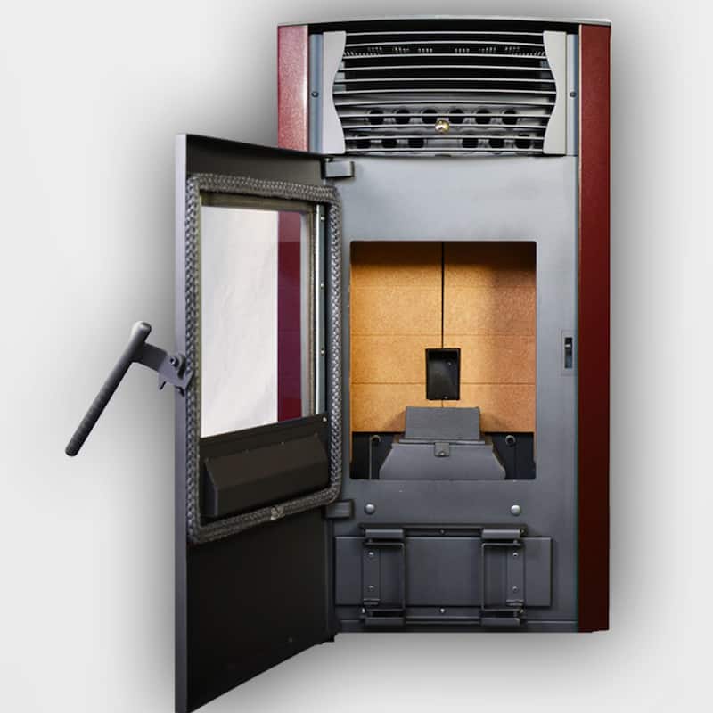HP50 Burgundy Comfortbilt Pellet Stove 42,000 BTU