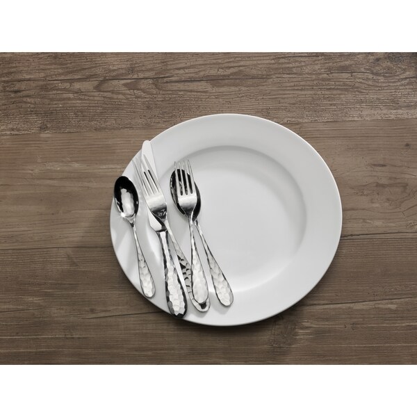 mikasa lilah 45 piece flatware set service for