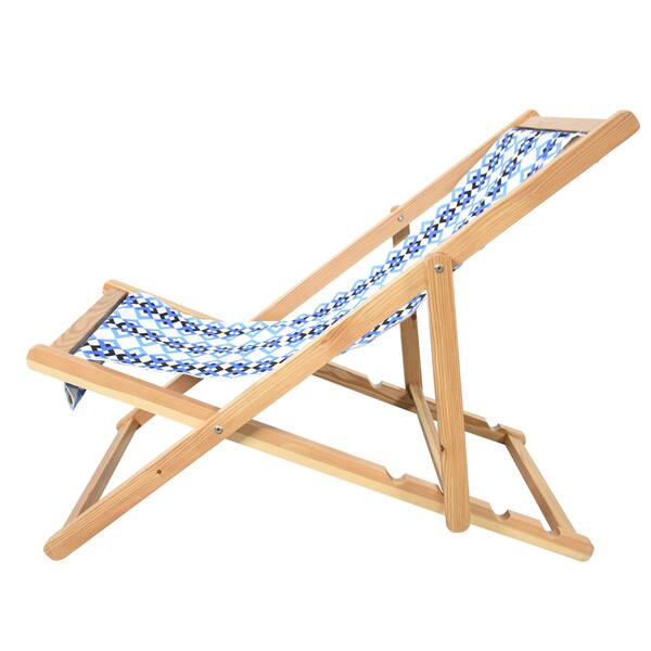 Four Position Adjustable Classic Wooden Cabana Chair Overstock 16258735