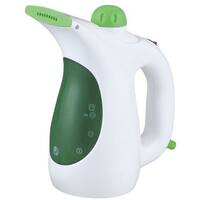 2-in-1 Steam and Iron Garment Steamer, One Size, Black/Green GS107