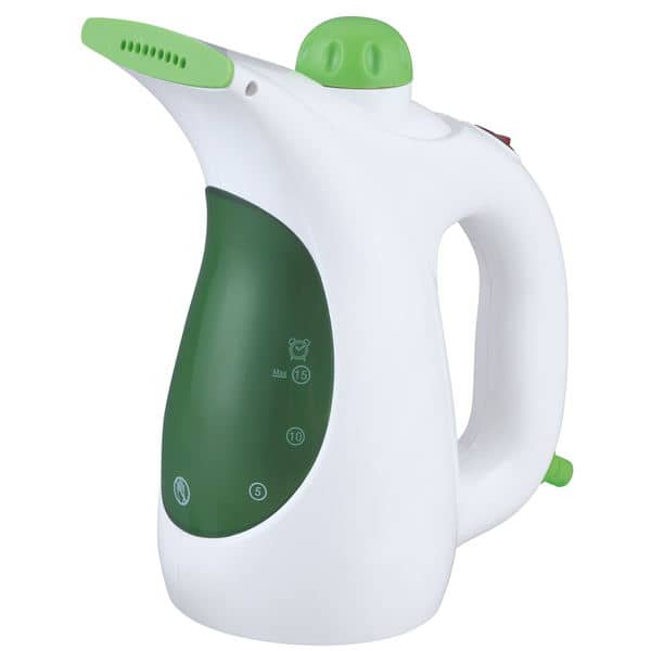 slide 1 of 1, idee Portable Handheld Garment Steamer with Fabric Brush & Lint Remover,