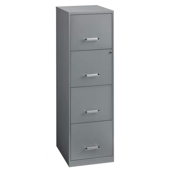 Shop Office Designs Silver Steel 18 Inch Deep Steel File Cabinet