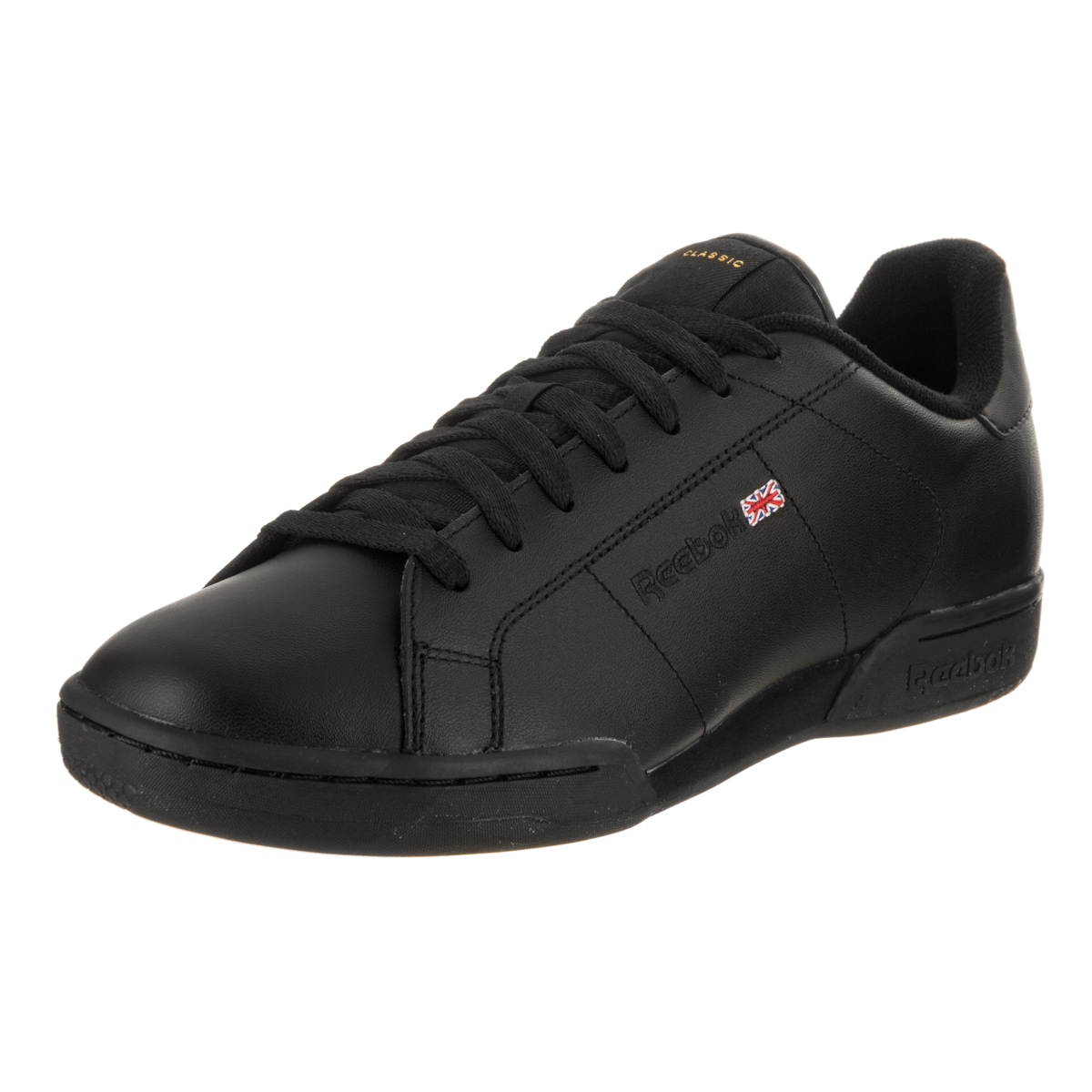 reebok npc ii mens leather classic tennis shoes