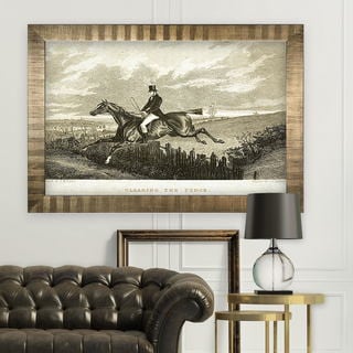 Equine Sketch XXXI -Antique Gold Frame