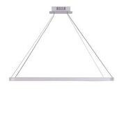 Modern Design- Single Floating LED  Rectangle (Modern Design- Single Floating Led Rectangle) - Chandeliers For Bedrooms by Overstock.com