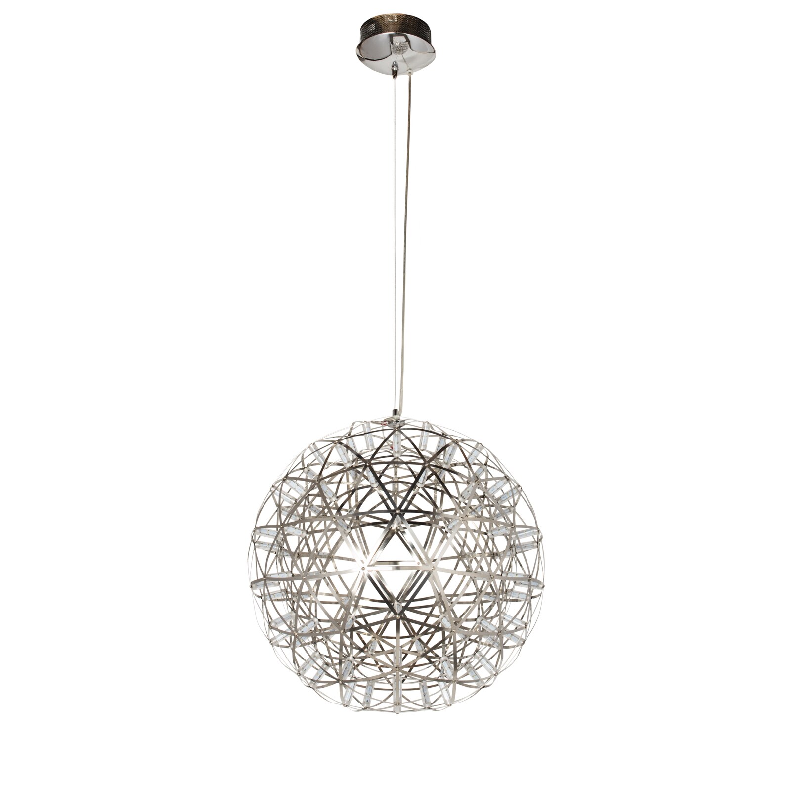Art Deco Metal Intertwined Sphere (Art Deco- Metal Intertwined Sphere) - Chandeliers For Bedrooms by Overstock.com