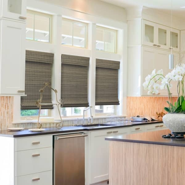 roman blinds kitchen