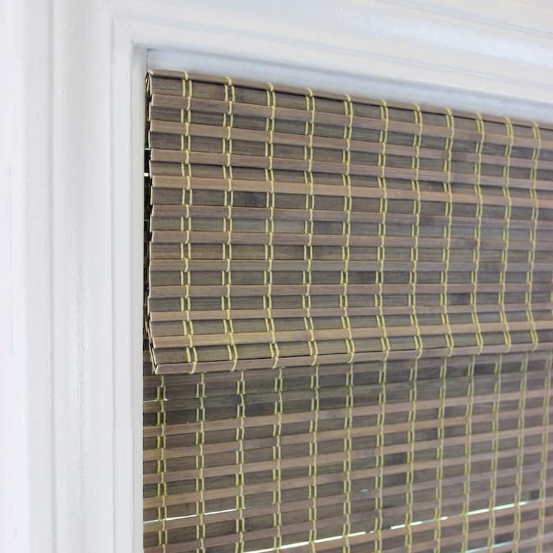 Radiance Cordless Driftwood Roman Shade