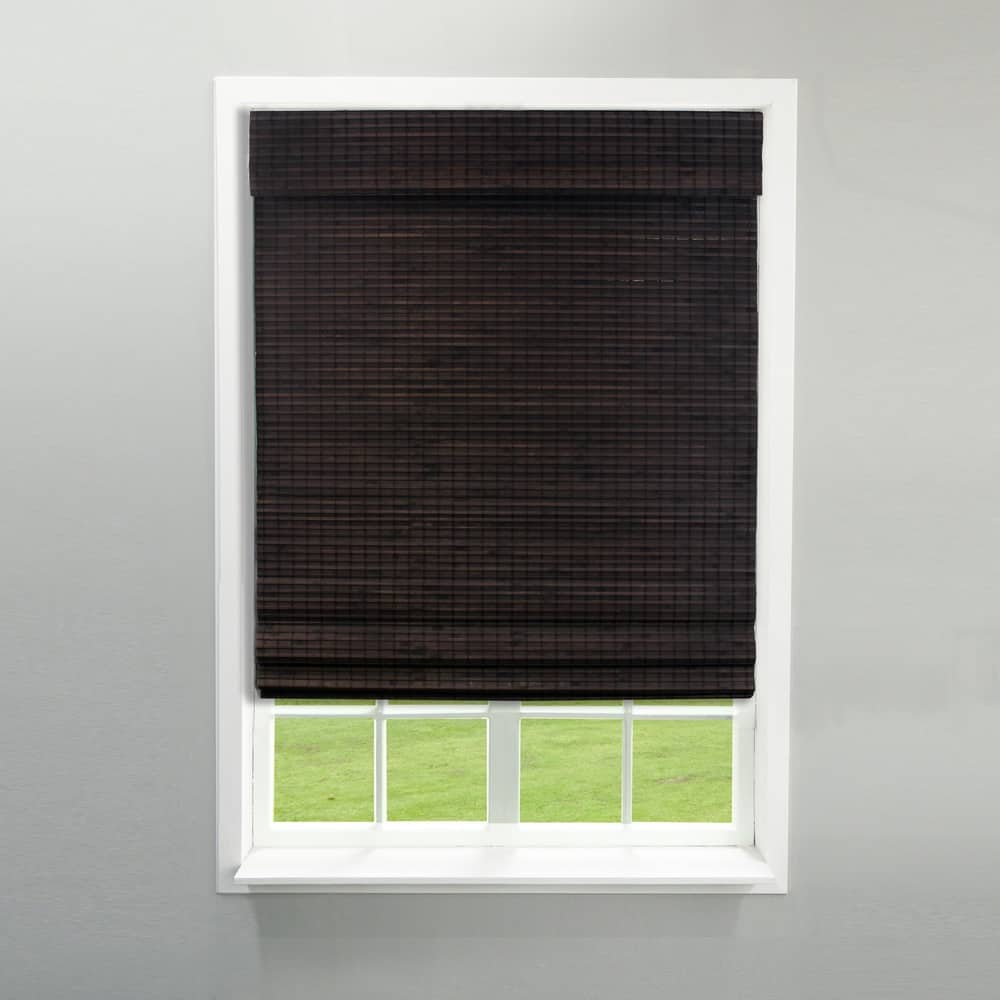 Privacy Weave Roman Shade
