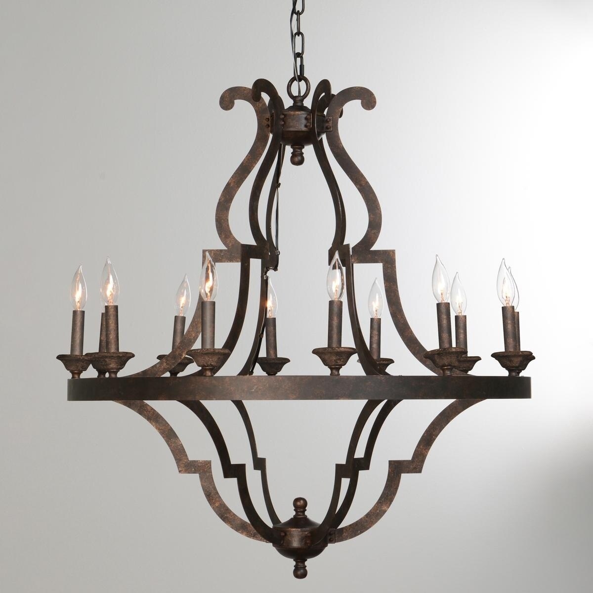Seville 12-Light Medium Chandelier by Kosas Home (12 Bulbs/ Medium) - Chandeliers For Bedrooms by Overstock.com