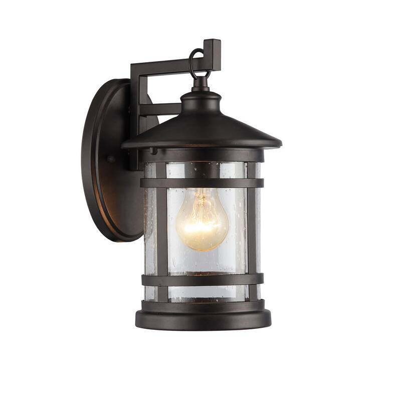 Abbington 1-light Oil Rubbed Bronze Outdoor Wall Lantern