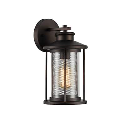 Crichton 1-light Oil Rubbed Bronze Outdoor Wall Lantern