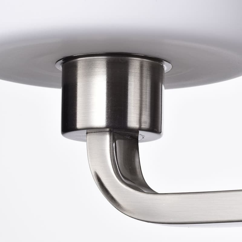 Leia Collection 4-light Brushed Nickel Bath/Vanity Fixture