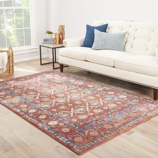 Florean Fl Mauve Blue Area Rug 9 X 12 Free Shipping Florean Fl Mauve Blue Area Rug 9 X27