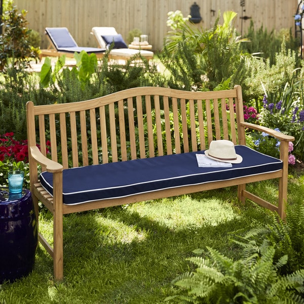 Teak discount bench cushions