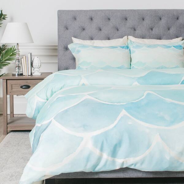 Wonder Forest Mermaid Scales King Size Duvet Cover (As Is Item ...