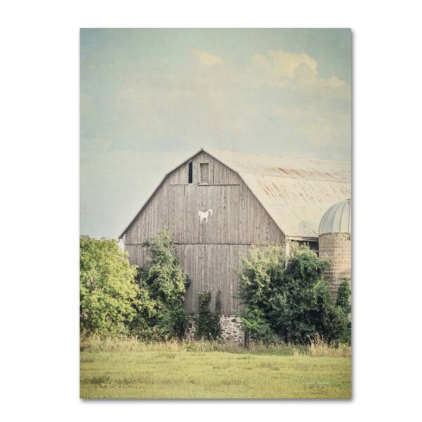 Elizabeth Urquhart 'Late Summer Barn II Crop' Canvas Art - Bed Bath ...