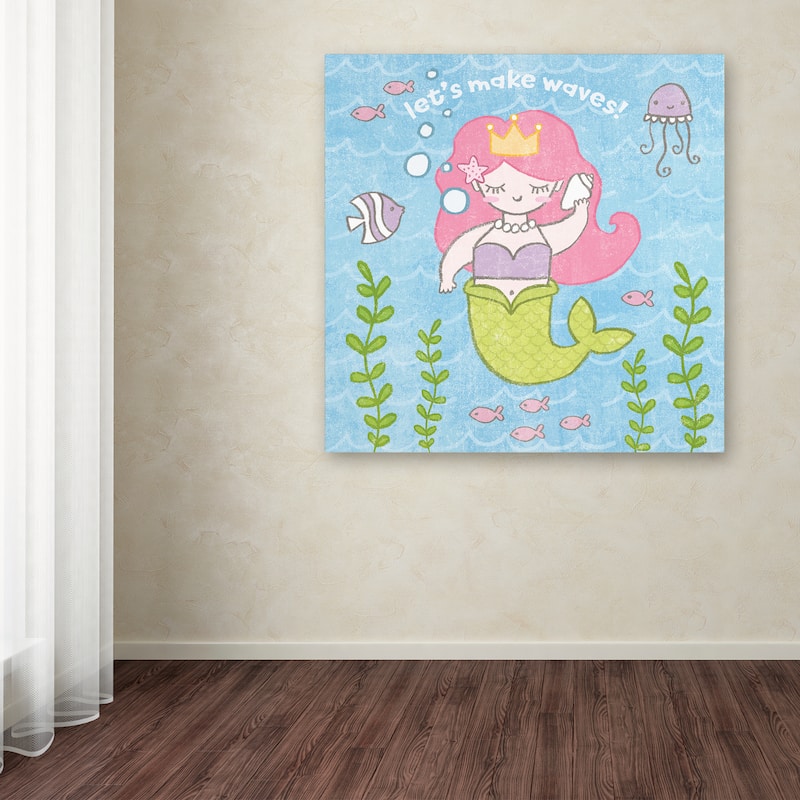 Moira Hershey 'Magical Mermaid I' Canvas Art - Bed Bath & Beyond - 16289097