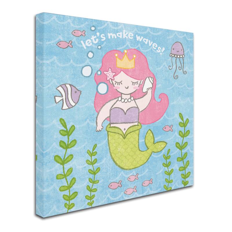 Moira Hershey 'Magical Mermaid I' Canvas Art - Bed Bath & Beyond - 16289097