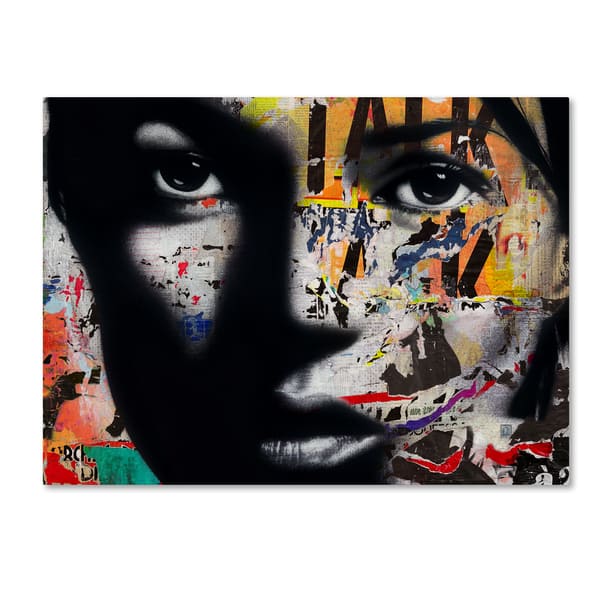 Andre Monet 'kate Moss' Canvas Art - Bed Bath & Beyond - 16289124