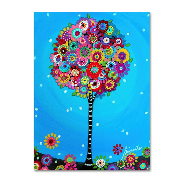 Prisarts 'Peaceful Tree Of Life' Canvas Art - Overstock - 16289242