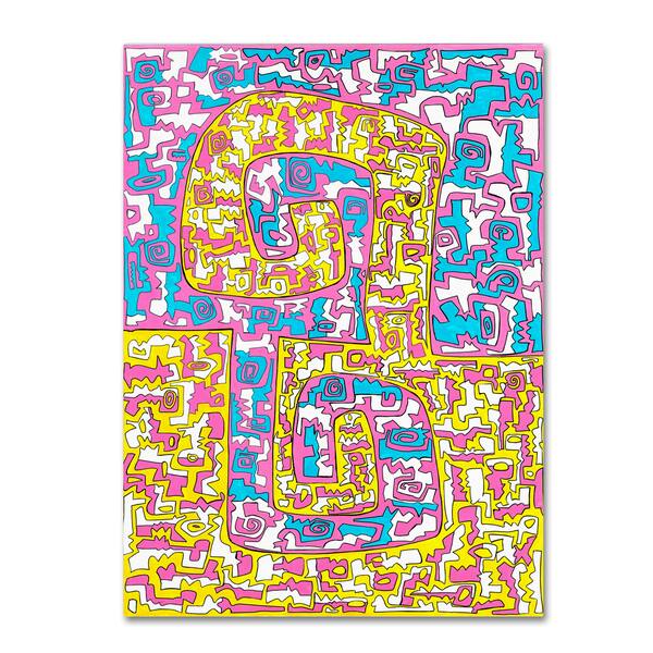 Miguel Balbas 'Colorful Shapes 2' Canvas Art - Bed Bath & Beyond - 16289378