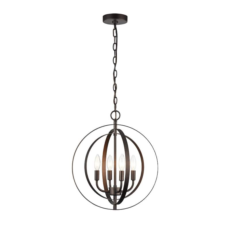 Osbert 4-light Oil Rubbed Bronze Pendant