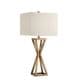 preview thumbnail 3 of 3, Catalina Ezra 31" 3-Way Gold Open Caged Metal Table Lamp