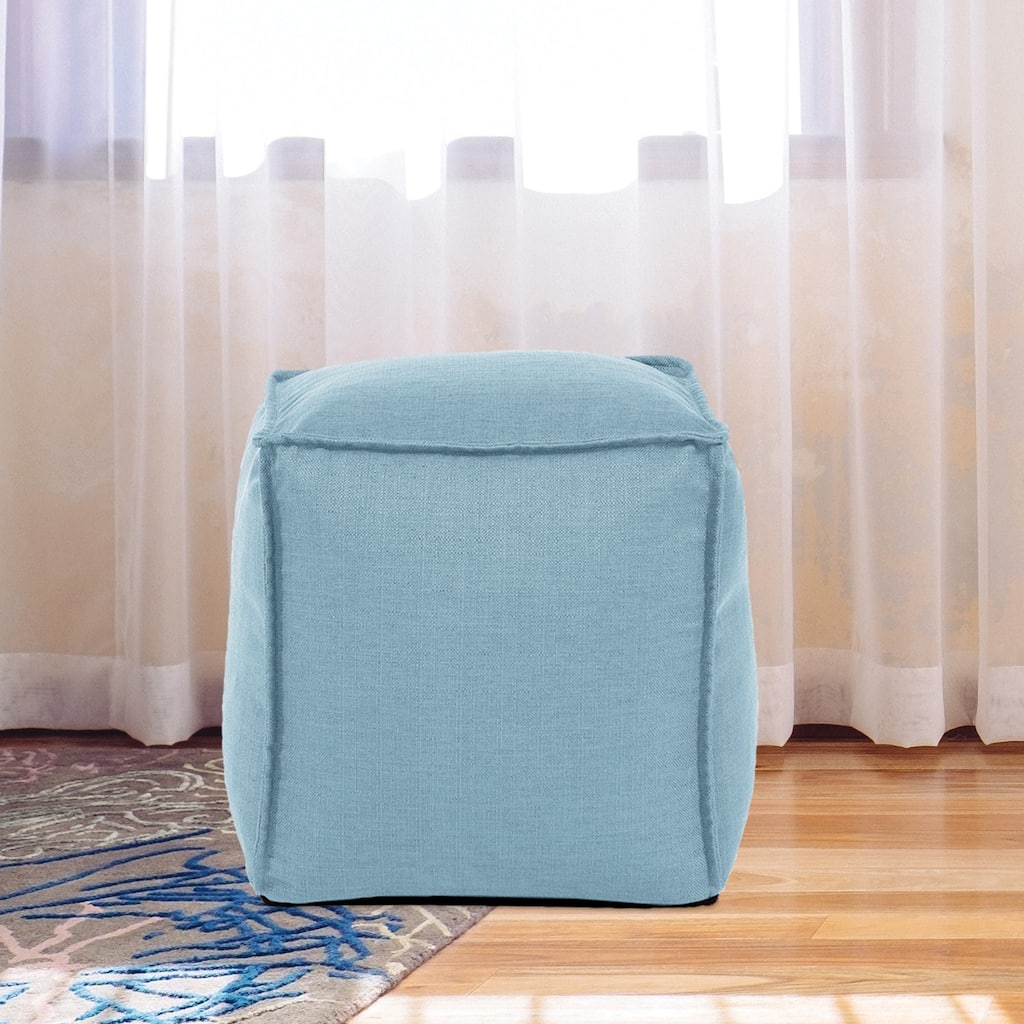 Square Pouf Sterling Breeze