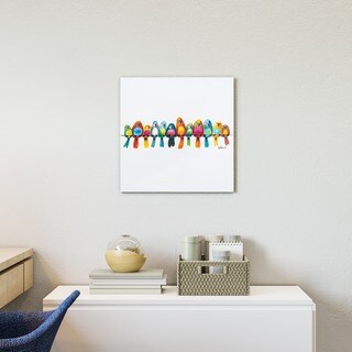 Top Product Reviews For Yosemite Home Decor Birds On A Wire I Yosemite Home Decor Birds On A Wire I Original Handpainted Wall Art Multi