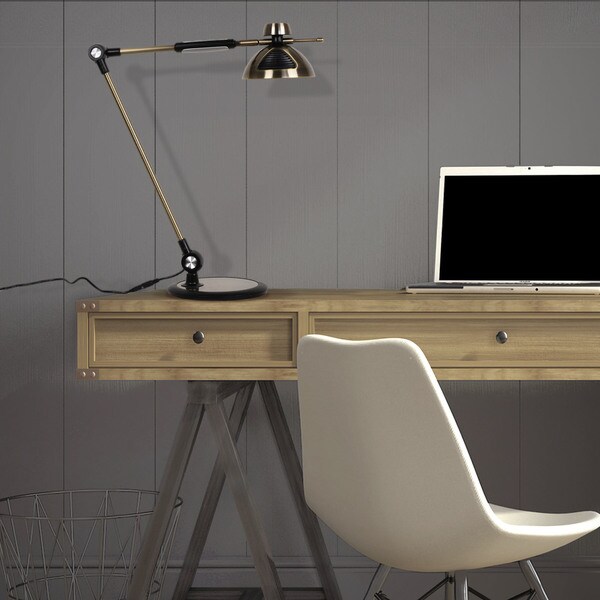 Tensor Ginger 20281-000 Wireless LED Desk Lamp Gold