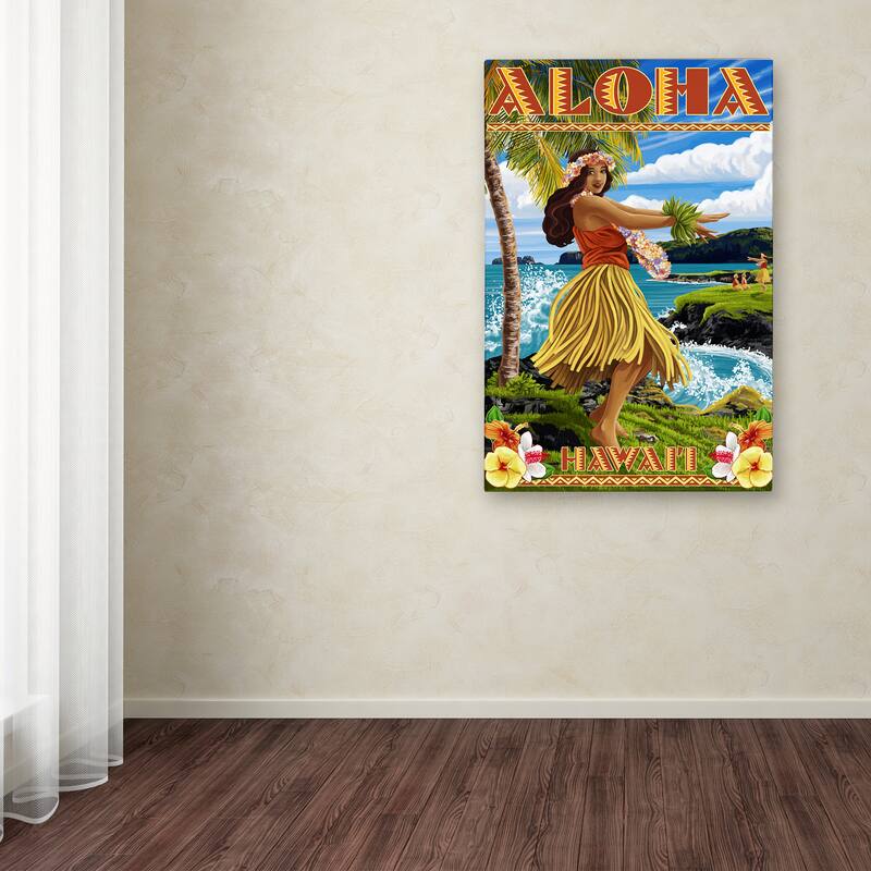 Lantern Press 'Hawaii' Canvas Art
