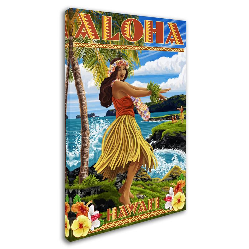 Lantern Press 'Hawaii' Canvas Art