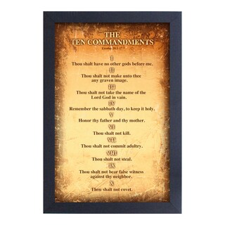 Empty Commandments The Ten Commandments - Bed Bath & Beyond - 16294119