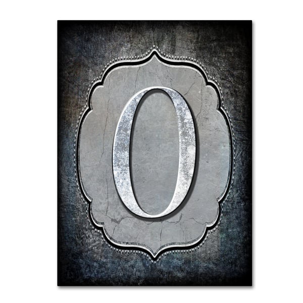 LightBoxJournal 'Letter O' Canvas Art - Overstock - 16294919