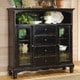 preview thumbnail 2 of 1, Hillsdale Furniture Wilshire Four Drawer Baker's Cabinet in Rubbed Black Finish