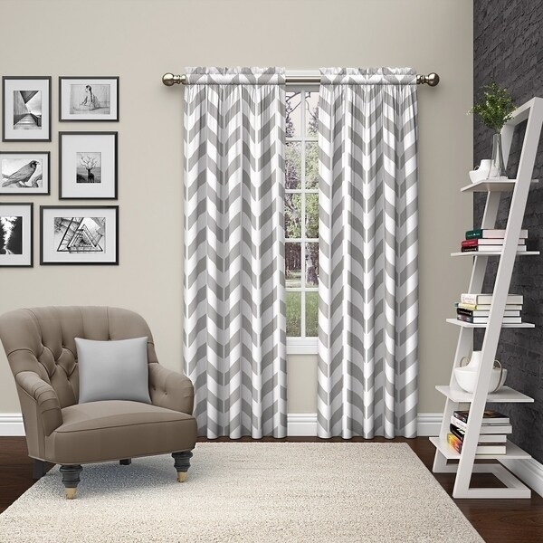 Pairs to Go Dewitt Rod Pocket Curtain Panel Pair