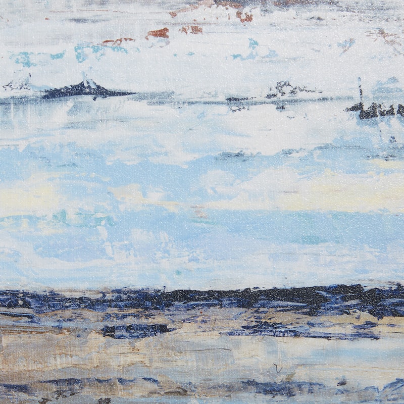 Madison Park Blue Bliss Abstract 5-piece Gallery Framed Canvas Wall Art Set