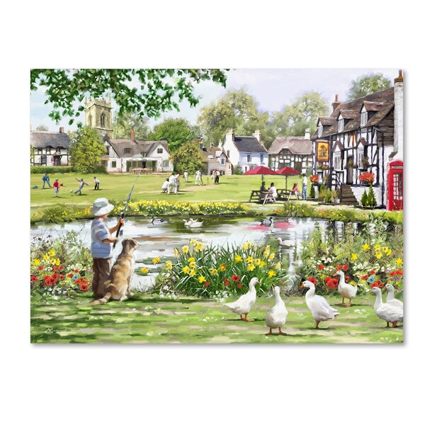 The Macneil Studio Village Green Canvas Art Free Shipping The Macneil Studio X27 Village