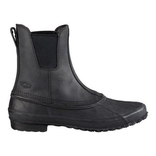 ugg duck boots black