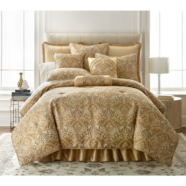 Sherry Kline Allister Woven Jacquard 3-piece Comforter Set