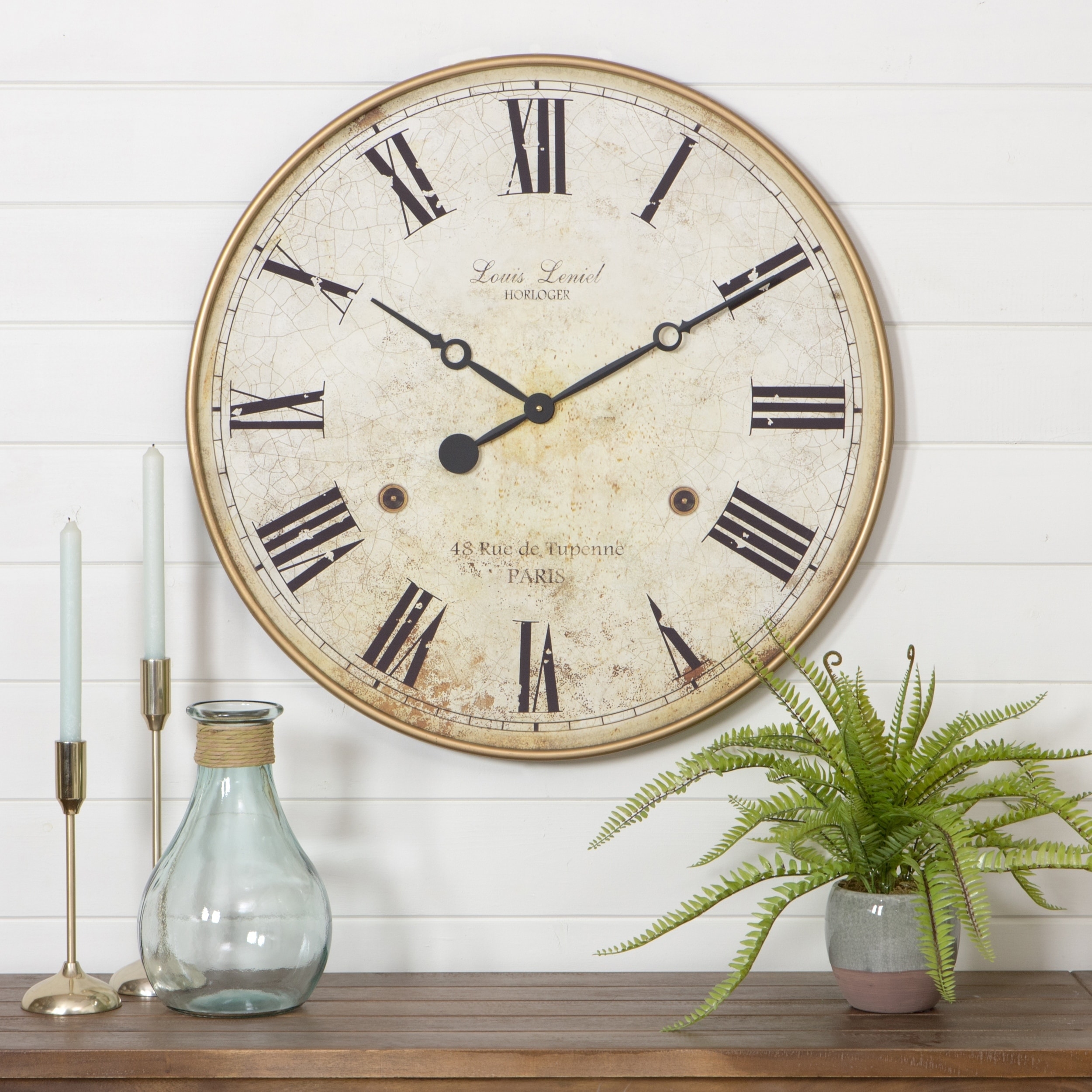 Clocks Home Dcor Firstime Barn Wood 18 Wall Clock