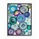 preview thumbnail 1 of 3, Watercolor Geodes Framed Giclee Texturized Art