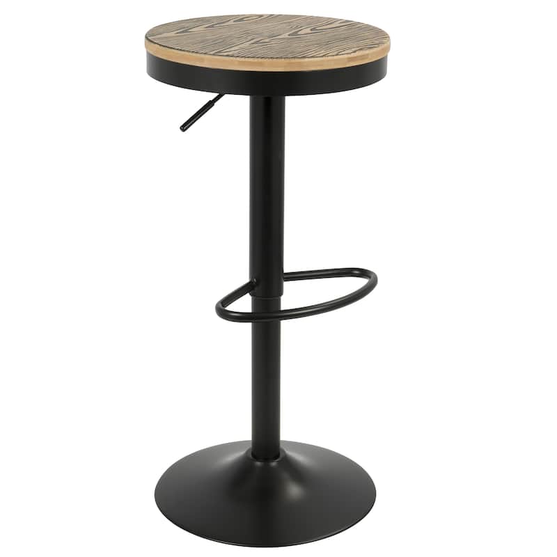 Dakota 3pc Industrial Pub/Dining Set by LumiSource - N/A